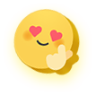 손하트 이모티콘