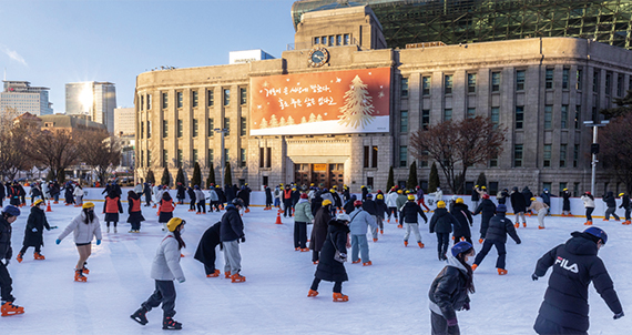 매서운 한파도 잊게 하는 서울의 겨울 놀이터