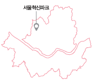 서울 혁신파크 위치를 나타낸 지도 그림