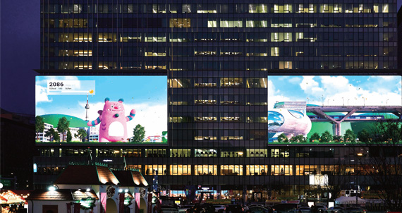 서울의 낮과 밤을 채우는 빛의 풍경