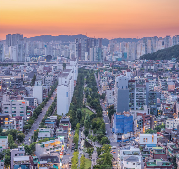 철길 위를 걷는 하루, 연남동