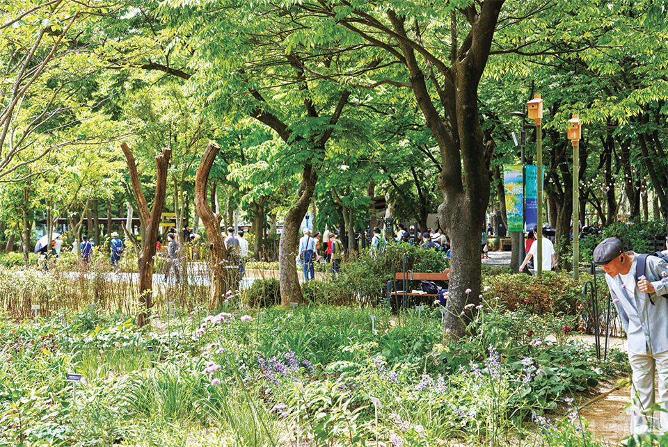 독일 작가 마크 크리거의 ‘Aviators Garden’.