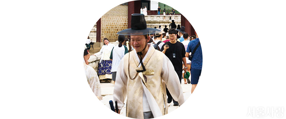 갓을 쓴 선비