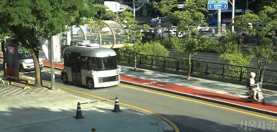 운전석 없는 자율주행 셔틀