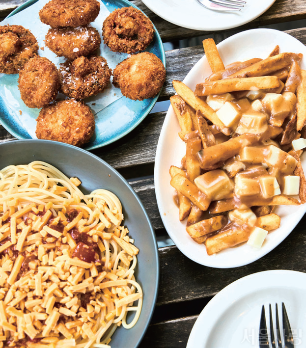 베쓰 푸틴의 음식