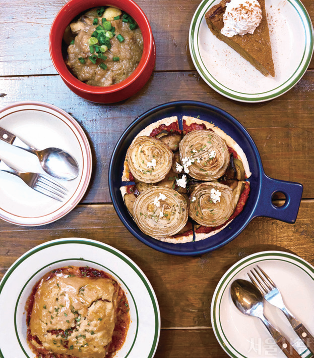 셰발레리의 음식