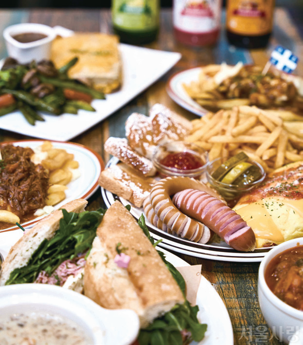 봉쥬르 쟝딸롱의 음식