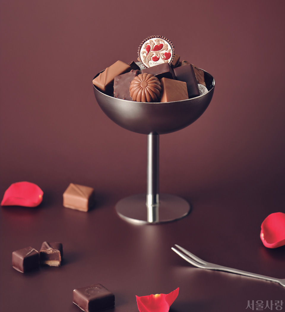 삐아프가 올해 밸런타인데이를 맞아 선보인 초콜릿.