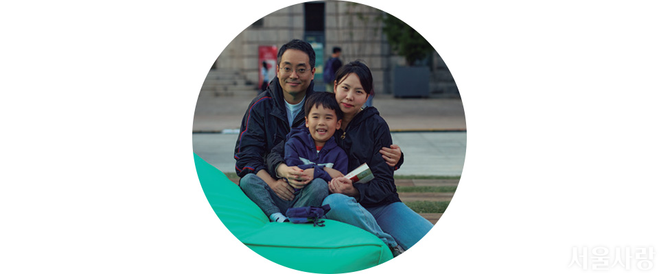 김정민 가족